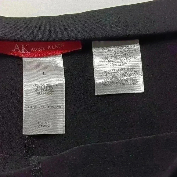 Anne Klien Pull On , wide leg Capris. Ladies size L NWT - Picture 4 of 6